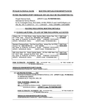 pnb bank swift code|punjab national bank routing number.